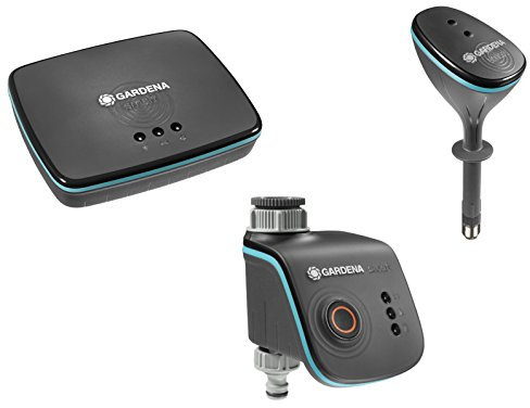 GARDENA 19102-20 smart Sensor Control Set, Pflanzen bewässern per smart App mit Tablet/Smartphone, erweiterbar durch alle smart system Geräte wie z. B. SILENO Mähroboter oder Pressure Pump
