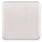 Schneider Electric Lisse Screwless Deco Blank Plate BSS, Stainless Steel, 1 Gang
