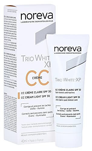 Noreva Trio White XP CC Claire Cream LSF 30, 40 ml