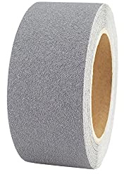 AnTina TAPES® Antirutsch Klebeband Streifen 50mm x 6m, grau | Rutschfest, für Innen- & Außenbereiche, stark selbstklebend, PVC mit zertifiziertem Antirutschbelag, Sicherheitsband