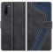 MOBESV Custodia per Samsung Galaxy Note 10, Cover a Libro Magnetica Custodia in Pelle per Samsung Galaxy Note 10, Elegante Nero