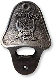 Cast Iron Antique Style Motorhead Bottle Opener