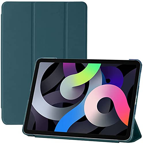 For Apple iPad 8th Gen 2020 A2270/2428 Smart Magnetic Stand Case with Automatic Wake/Sleep (Emerald Green)