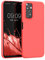 kwmobile Hülle kompatibel mit Xiaomi Redmi Note 11 / Note 11S Hülle - weiches TPU Silikon Case - Cover geeignet für kabelloses Laden - Leuchtende Koralle