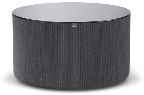 Loewe Klang sub5 Basaltgrau, kabelloser Subwoofer, 360 Watt Ausgangsleistung, vibrationslos, 2 x 4-Zoll Tieftöner und 4 x 4-Zoll Passivlautsprecher