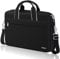 Ferkurn Laptop Bag Case for Women Men, Messenger Computer Bag Briefcase with Shoulder Compatible with Macbook Pro/Air, HP Pavilion, XPS Latitude, ASUS, Acer, Samsung, Black, 15 15.6 16 Inch