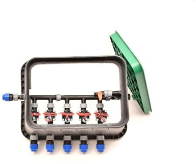 Plug&Rain 5er-Ventilbox Hunter PGV, 25 mm (3/4) Eco