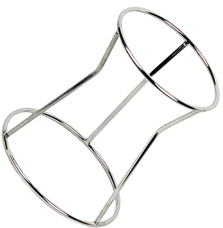 COLLBATH Support D’entonnoir En Acier Inoxydable, Grille à Entonnoir Réutilisable, Accessoire Cuisine Ménager Pour Pâtisserie Et Cuisson, Étagère Pratique Pour Entonnoir, Rangement