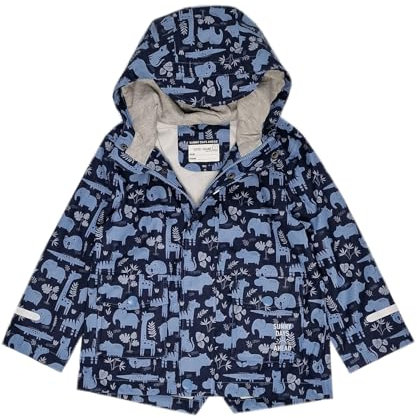 Kleinkinder Jacken 10-36 Monate Jungen Mädchen Baby Regenjacken Unisex wasserdicht Kapuzenjacke Übergangsjacke atmungsaktive Jacke Regenmantel Wetterfest (DE/NL/SE/PL, Numerisch, 80, Z3)