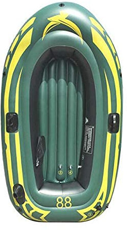 CCKUHN Schlauchboot mit Rudern 2/3/4 Personen, Schlauchboote für Erwachsene, Schlauchboote für Flüsse, Angelboot