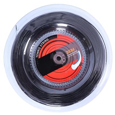 Cuerda de raqueta de tenis | Cuerda de alta resistencia de 656 pies | Cuerda de tenis de 16 g | Cuerda de tenis de 1.35 mm | para tenis, mejorar la experiencia de golpeo, suministros deportivos