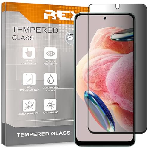 Protector de Pantalla Antiespía para XIAOMI REDMI Note 12 4G, Cristal Vidrio Templado Premium