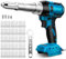 Akku Nietzange Kompatibel mit Makita 18V Lithium-Akku, Bürstenlose Automatischer Elektrisches Nietwerkzeug Popnietenzange, für 2.5-4.0 mm Blindnieten (Ohne Akku)