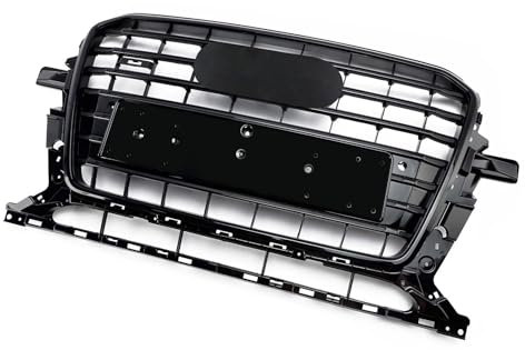 Artudatech griglia paraurti anteriore Black SQ5 Style Honeycomb Mesh Sport Hex Grill Fit for Audi Q5 8R 2013-2017