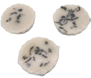 LivuX 3X Duftwachs Vanille für Duftlampen 15 g Feiner Vanillenduft Hochwertiges Wachs Rund 5 cm Ideal für Raumduft und Wellness 1137