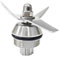 Yurefax Lame, for Vitamix, Blender Compatible avec 5000 5200 6300 7500 750 780 Lames de Rechange pour mixeur