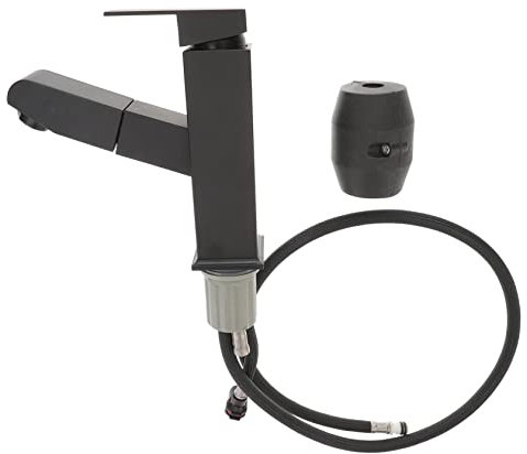 SEWOART Fregadero Moderno y Ergonómico Grifería Extensible Para Lavabo De Agua y Fría Resistente Rasguños y Desgaste