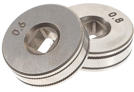 TEHAUX 2pcs Wire Feed Drive Rollers Welder Equipment Parts Replacement Wheels for Mig Welding Wire Feed Accessories