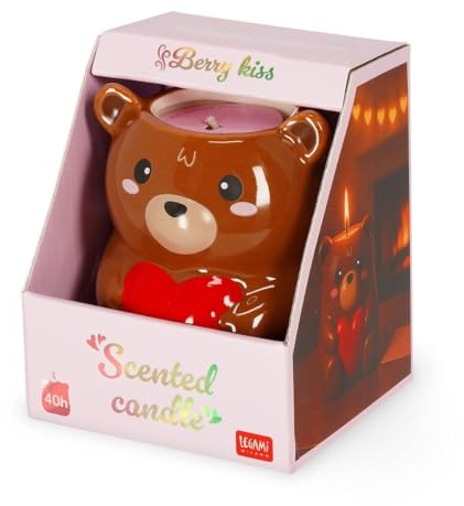 Duftkerze Love is in the Air – Teddy Bear – Scented Candle