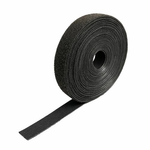 VELCRO Marca ONE-WRAP - Rollo de cinta trasera a espalda, envoltura de autoagarre reutilizable para gestión de cables y agrupación, estándar de 25 mm, 50 mm resistente, 107 mm extra ancho resistente