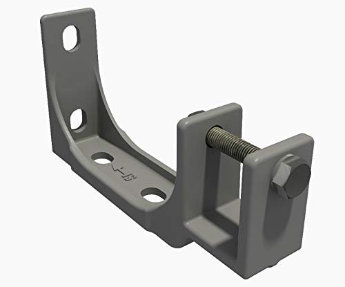 Vana SPP059 Support combiné pour store 40 mm, acier, gris, 1 pièce