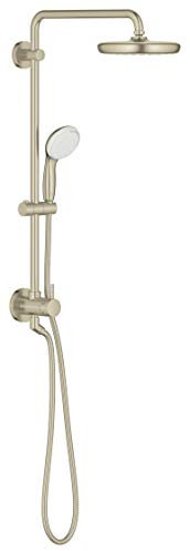 Grohe 26123001 Retro-Fit Euphoria 2.0 Gym Duschsystem, 63,5 cm gebürsteter nickel