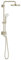 Grohe 26123001 Retro-Fit Euphoria 2.0 Gym Duschsystem, 63,5 cm gebürsteter nickel