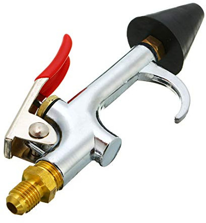 VIGORFLYRUN PARTS LTD Limpieza de la Pistola pulverizadora para el Aire Acondicionado del automóvil A/C Line Set Flush Canister Tool Boquilla Refrigeración Calibrador de presión Alta y Baja