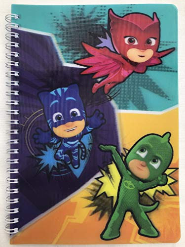 PJ Mask Pyjamahelden Notizbuch Spiralblock Spiralbuch Heft Notizheft Hausaufgabenheft Mitgebsel