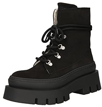 Bronx Damen Schnürstiefelette schwarz 41