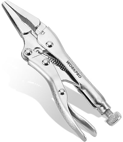 WORKPRO Mini pince-étau à bec long de 8,9 cm