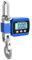 LeTkingok 500 kg tragbare elektronische Industriewaage, LCD-Digitalwaage, Kranwaage, robuste Gewichtshaken-Hängewaage (blau)