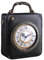 KINROCO Echt Funktionierende Uhr Umhängetasche für Frauen und Mädchen PU-Leder Steampunk Handtasche Retro Umhängetasche(Color:Schwarz)
