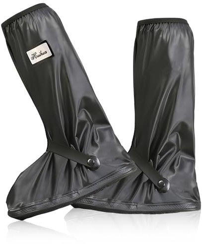 ueslwser Regen Überschuhe Schuhüberzieher Regenüberschuhe Wasserdicht Überschuhe Für Männer Frauen, Outdoor Regenschutz Schuhüberzieher Fahrrad Regenschutz Regenschuhe Für Regen, Schnee Oder Staub