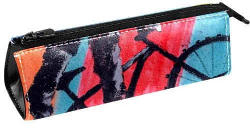 VAPOKF Street Art Graffiti Stifttasche Schreibwaren Beutel Bleistift Tasche Kosmetiktasche Tasche Kompakte Reißverschlusstasche, multi, 5.5 ×6 ×20CM/2.2x2.4x7.9 in, Taschen-Organizer