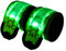 Gowkeey LED Armband Aufladbar, 2 Stück Reflective Leucht Armbänder Leuchtbänder USB Leuchtarmband Reflektorbänder, Nacht Sicherheits Lichtband Slap Armband für Outdoor Jogging Radfahren