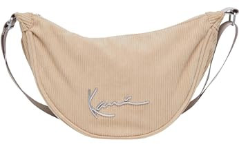 Karl Kani Damen KA234-019-1 KK Signature Corduroy Shoulder Bag sand, one size