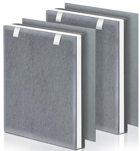 XBGG 2 Pack Vital 100 Replacement Filter for LEVOIT Vital100 Air Purifiers, 2 Vital 100-RF HEPA & 4 Pre-Filter for 3-in-1 Stage Filtration
