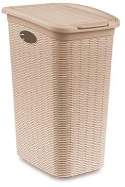 Stefanplast STEFANPL Wäschekorb Elegance Slim Cashmere 36