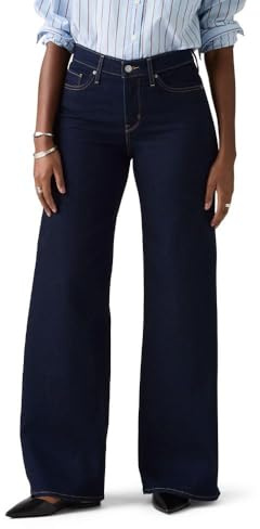 Levi's 318 Shaping Wide Leg Women's Jeans, Darkest Sky., 32W x 32L