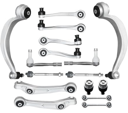 Kit de 16 brazos de control delanteros superiores inferiores para Audi A8 Quattro 2011-2016