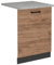 Vicco Tapa del lavavajillas R-Line, Roble Dorado, 60 cm, ET Mármol