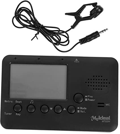 BESPORTBLE 1Satz Stimmgerät Für Blasinstrumente Hochempfindlicher Tuner Mit Großem LCD Display Für Saxophon Trompete Tuba Tragbar Und Langlebig Für Musiker