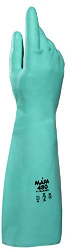Mapa Ultranitrile nitrile professionali taglia 7 guanti – verde (confezione da 2)