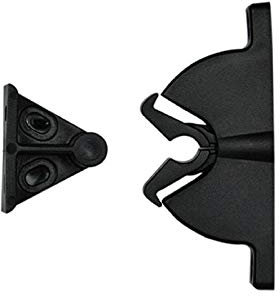 Koncreto Fermaporta A Pinza In Pvc Pz 2 Con Incontro Ad Avvitare. In Blister.
