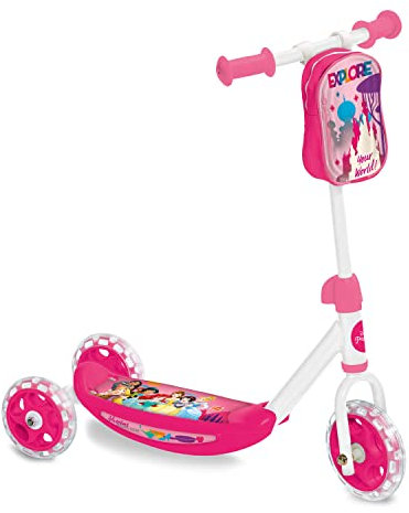 Mondo Toys - My First Scooter PRINCESS Scooter Baby 3 Räder mit Tragetasche für Kinder ab 2 Jahren - 18996