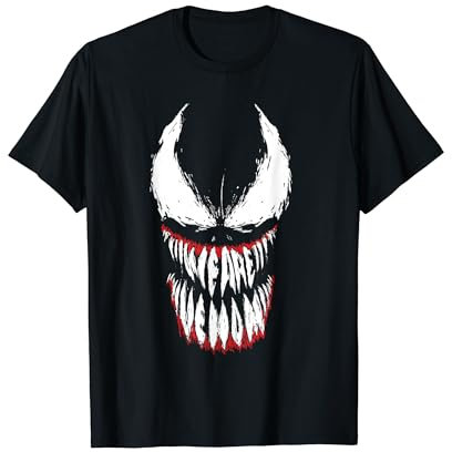 Marvel Venom We Are Venom Face Grin T-Shirt
