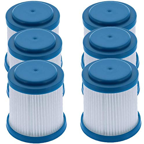 Carkio Air Purifier Filter Compatible with Compatible with Black + Decker VPF20 Vacuum Cleaner (Pack of 6)