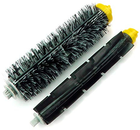 MIRTUX 1 Pack de Rodillos Compatibles con Roomba Serie 600 y 700 - Cepillo Central para Roomba 620, 630, 660, 680, 690, 720, 730, 750, 760, 780...(Todos los Modelos) - Recambio para Roomba Aspirador