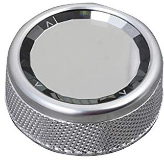 Multimedia Knopf Abdeckung Taste Blende Silber für iDrive B-M-W 1 3 5 6 7 Series NBT 7-Tasten